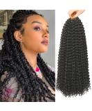 Shop 7 Packs 18-Inch Passion Twist Hair | Water Wave Hair Extensions for Long Bohemian Styles - YDDM - Buy Online on GoSupps.com