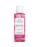 HERITAGE STORE Rosewater Facial Splash - Refreshing Glow for All Skin Types Hypoallergenic & Vegan 4oz - Buy Online on GoSupps.com