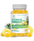 Lunakai Vitamin D3 Gummies - Chewable Organic Non-GMO Vegetarian No Corn Syrup Vitamin D Gummies for Adults and Kids - Immunity Bone and Mood Support D3 Vitamin Gummy Supplements - 60 Day Supply 60 Count (Pack of 1) Vitamin D3 Gummies - Buy Online on GoSupps.com