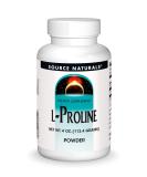 Source Naturals L-Proline Powder 4 oz (113.4 g) - Buy Online on GoSupps.com