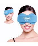 Hilph Heated Eye Mask for Dry Eyes Microwave Activated Warm Eye Compress for Dry Eyes Blepharitis & Stye Eye Treatment Microwave Eye Mask Moist with Pastable Inner Pack for Puffy Eyes Blue-removable - Buy Online on GoSupps.com