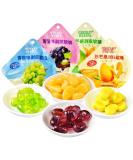 Peel fudge Lychee grape 8 kinds of fruit candy 50% fruit juice content wedding candies healthy nutrition snacks snack gifts candy dessert Chinese candy gift (Mixed flavors 4 packs(150g)) Mixed flavors 4 packs(150g) - Buy Online on GoSupps.com