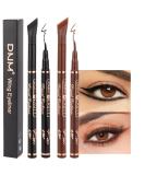 Kaely 2Pcs Liquid Wing Eyeliner Stamp Set - Waterproof Black Brown Eye Liners for Women - Includes Stencils for Easy Application - Buy Online on GoSupps.com