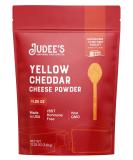 Judees Yellow Cheddar Cheese Powder 11.25oz - Non-GMO, rBST Hormone-Free, Gluten-Free, Nut-Free - Made in USA - Great for Sauces, Soups, Dips - 11.25oz - Buy Online on GoSupps.com