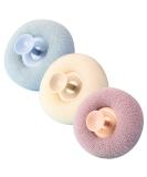 Shop Healeved 3pcs Scrubber Bath Sponge & Loofah for Women - Perfect Exfoliating Shower Balls & Puffs for a Revitalizing Bath Experience - Buy Online on GoSupps.com