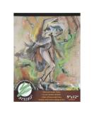 Senso Clear Primed Linen Canvas Pad - Heavyweight Acrylic Primed 9x12 Canvas for Painting, Coloring, Pastels - Buy Online on GoSupps.com