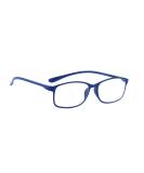 PROFLEX BluOptix Blue Light Blocking lightweight flexible scratch resistant unisex (mens + womens) computer screen technology reading glasses +0.0 +1.0 +1.5 +2.0 +2.5 +3.0 +3.5 +4.0 Blue 4.0 Dioptres - Buy Online on GoSupps.com