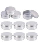10 PCS 50ml Aluminum Tin Jars Balm Containers Travel Jars Containers Cosmetics Containers Pots Empty Cosmetic Containers with Screw Cap Lid for DIY Crafts Cosmetics Salve Cream Candle Lip Balm Travel - Buy Online on GoSupps.com