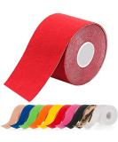 ATETEO Kinesiology Tape C-red S: 5mX2.5cm - Buy Online on GoSupps.com