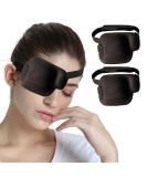 Medical Eye Patches for Adults - 3D Adjustable Blackout Sponge Eye Mask for Lazy Eye (Right Eye - Buy Online on GoSupps.com