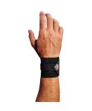 Ergodyne ProFlex 420 Wrist Wrap with Thumb Loop - Black Small/Medium for Enhanced Support | International Shipping Available - Buy Online on GoSupps.com
