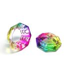 Dappen Dish with Lid - Hexagon Acrylic Nail Art Tool | 1 PC Crystal Cup for Professional & Home Use - Buy Online on GoSupps.com