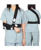 Adjustable Arm Sling for Shoulder Injury with Waist Belt - Left or Right Arm (Large) | International Shipping Available - Buy Online on GoSupps.com