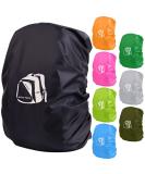 TOURZOO Waterproof Backpack Rain Cover | Reflective Strip | Black | L(40-66L) | for Hiking, Camping, Biking | Fastened Straps | 10-95L Capacity - Buy Online on GoSupps.com