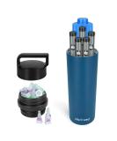 Medineed 60H Insulin Pen Cooler - Diabetic Travel Case with Biogel Ice Pack (Blue) - Buy Online on GoSupps.com