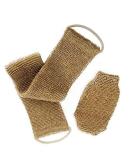Back Scrubber - Hemp Body Brush & Mitt for Men & Women | Exfoliating Back Cleaning Tool - Buy Online on GoSupps.com