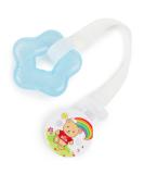 Bieco Cooling Teething Ring for Babies | Soft Bite Aid with Clip | Blue Teething Egg | Comfort for Teething Relief - Buy Online on GoSupps.com