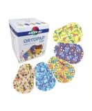 Ortopad Bamboo Boys Eye Patches - Regular Size (4+ yrs) 50/Box - Blue Camo - Eco-Friendly & Comfortable - Buy Online on GoSupps.com