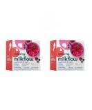 UpSpring MilkFlow Fenugreek & Blessed Thistle Drink - Berry Flavor, 16 Packets (10g Each) for Lactation Support - Buy Online on GoSupps.com
