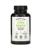 Crystal Star Liver Renew - Detox & Support 90 Vegetarian Capsules - Buy Online on GoSupps.com