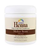 Rainbow Research Medium Brown Henna Hair Color & Conditioner - 4 oz (Chestnut) - Buy Online on GoSupps.com