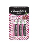 Classic Cherry Chapstick Lip Care â€“ 3 Sticks (0.15 oz Each) | Skin Protectant - Buy Online on GoSupps.com