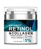 Collagen Retinol Hyaluronic Acid Cream - Anti-Aging Moisturizer and Night Cream for Women - Buy Online on GoSupps.com