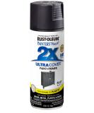 Rust-Oleum 249127 Painter's Touch 2X Ultra Cover Spray Paint  12 oz  Flat Black Flat Black 12 Ounce Flat Cover - Buy Online on GoSupps.com