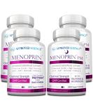 Approved Science Menoprin Menopause Support - Protykin Black Cohosh - 120 Capsules Vegan Formula - Buy Online on GoSupps.com