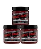 Manic Panic Vampire Red Hair Dye 3-Pack | Vegan Cruelty-Free Semi-Permanent 118ml - Buy Online on GoSupps.com