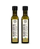 Pure Indian Foods Organic Cold Pressed Virgin Black Seed Oil 250 ml - Premium Health Benefits - Buy Online on GoSupps.com