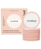 Cocokind Reusable Facial Rounds - Eco-Friendly Makeup Remover Pads Made from Bamboo & Cotton | Sustainable Cotton Rounds with Bag for Easy Use - Buy Online on GoSupps.com