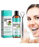 All-Natural Ayurvedic Mouthwash with Coconut & Peppermint Oil | Fresh Breath Tooth Whitening & Healthier Teeth - 8 fl. Oz - Buy Online on GoSupps.com