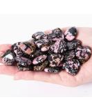 XIANNVXI 20 Pcs Blackline Redstone Crystal Heart Stones - Natural Healing Gemstones for Meditation and Energy Balancing - Reiki Crystal Gifts - Buy Online on GoSupps.com