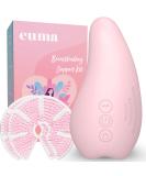 Breast Massager for New Moms - Vibrating Lactation Massager with Heat & Therapy Pads for Clogged Duct Relief Mastitis & Engorgement - Essential Breastfeeding Tool in Pink - Buy Online on GoSupps.com