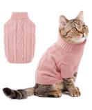 Alagirls Winter Fleece Dog Sweater - Warm Puppy Clothing for Medium Dogs & Kittens | Classic Knitted Christmas Pet Outfit - Buy Online on GoSupps.com