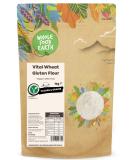Wholefood Earth - Vital Wheat Gluten Flour - Vegan - GMO Free (1kg) single 1 kg (Pack of 1) - Buy Online on GoSupps.com