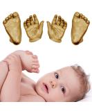 BabyRice Large Hand & Foot Casting Kit - Metallic Gold Paint Included - Buy Online on GoSupps.com