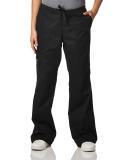Women's Core Stretch Drawstring Cargo Scrub Pants - Medium Black | Workwear Scrubs - Buy Online on GoSupps.com
