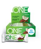 One Brands ONE Bar Dark Chocolate Sea Salt - 12 Bars (2.12 oz Each) | Healthy Protein Snack - Buy Online on GoSupps.com