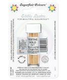 Sugarflair Festive Gold Edible Lustre Dust - E171 Free - Create Stunning Edible Paint for Cakes - 2g - Buy Online on GoSupps.com