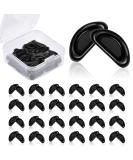 Shop Kysun 25 Couples Slipproof Self-Adhesive Silicone Nose Pads for Glasses & Sunglasses - Soft Anti-Slip Black - Buy Online on GoSupps.com