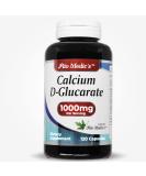 Calcium D-Glucarate 1000mg - 120 Capsules | Menopause Support & Liver Detox - Buy Online on GoSupps.com