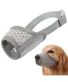 Breathable Dog Muzzle for XXS to XXL - Adjustable for Chihuahua Beagle & Golden Retriever - Prevent Biting & Chewing - Buy Online on GoSupps.com