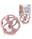 Reer Bite&Play Teething & Grasping Ball - Pink Teething Ring & Toy for Babies and Toddlers | Perfect Gift - Buy Online on GoSupps.com