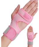 SUEH DESIGN Carpal Tunnel Wrist Brace Night Support  Adjustable Wrist Wrap for Tendonitis Arthritis and Workout Pains Relief  Wrist Splint for Right Hand  Pink Right Hand Pink - Buy Online on GoSupps.com