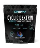 Cyclic Dextrin (Cluster Dextrin ) 1000 g - Premium carbohydrate powder - highly branched cyclical dextrin - patented energy powder for more energy - high bioavailability - vegan - Buy Online on GoSupps.com