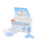 HEAROS AirPlugs Airline Pressure Reducing Earplugs 1 Pair + Free Case Latex Free Silicone Reduce Ear Pain NRR 20 Clear (5805) - Buy Online on GoSupps.com