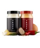 TRUFF Mayo Gourmet Black Truffle Mayonnaise Bundle - Original & Spicy Flavors | Organic Eggs, Sunflower Oil, Non-GMO, Gluten-Free | Savory Spread for Salads | Premium Box Included - Buy Online on GoSupps.com
