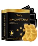 Shop Golden Under Eye Patches for Dark Circles - 30 Pairs Gel Collagen Masks for Puffy Eyes Moisturizing Eye Care Ideal for Travel - Buy Online on GoSupps.com